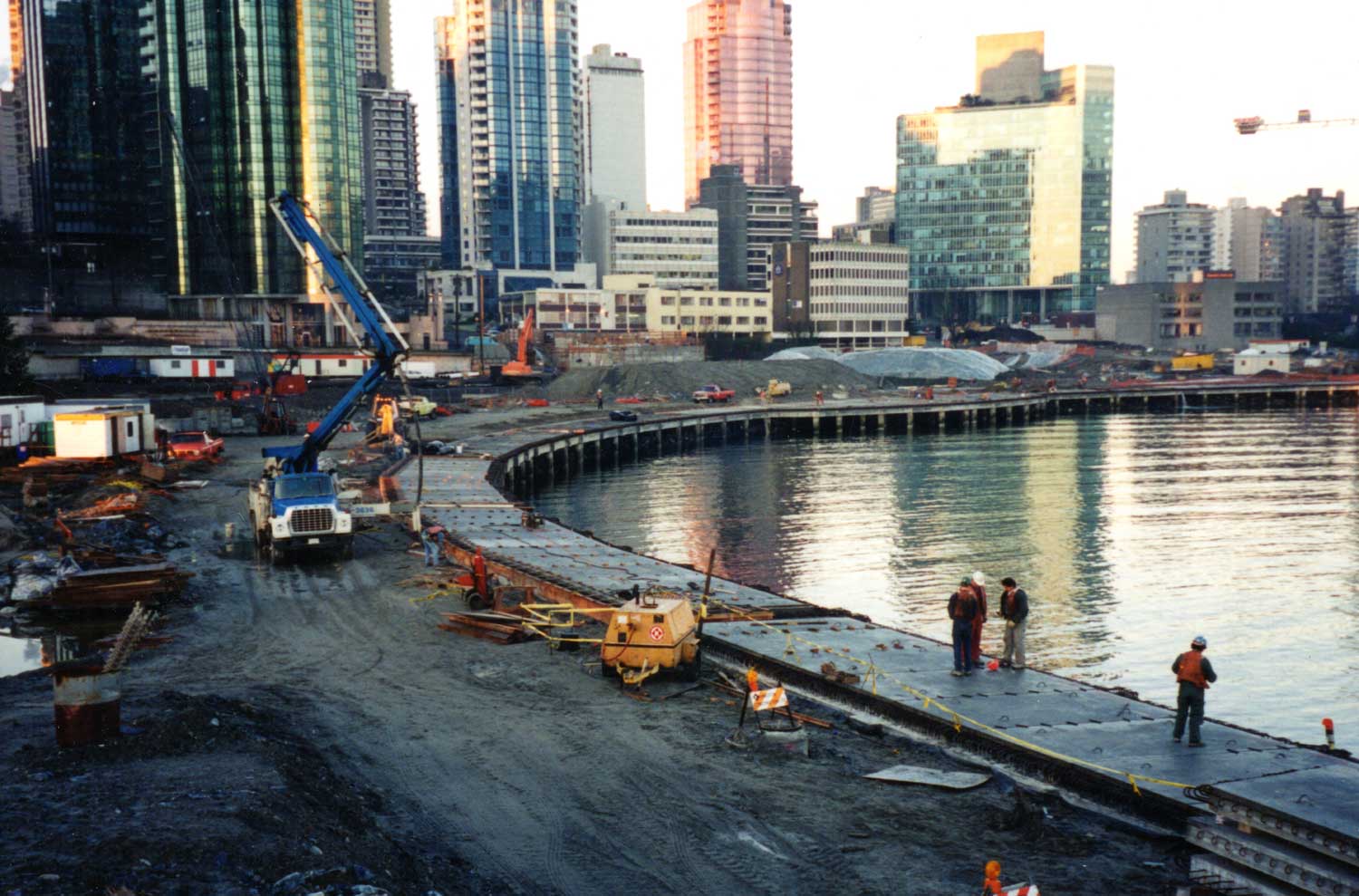 company Vancouver seawalk landscape construction